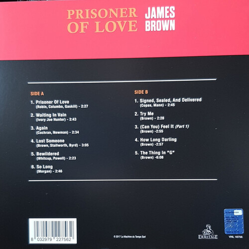 James Brown Prisoner Of Love