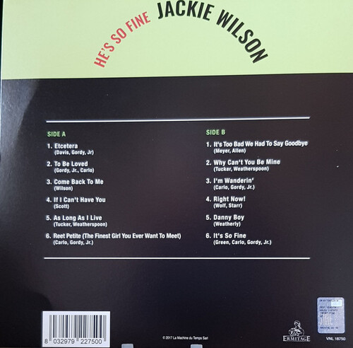 Jackie Wilson He's So Fine