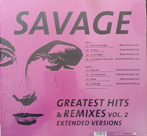 Savage Greatest Hits & Remixes Vol.2: Extended Versions