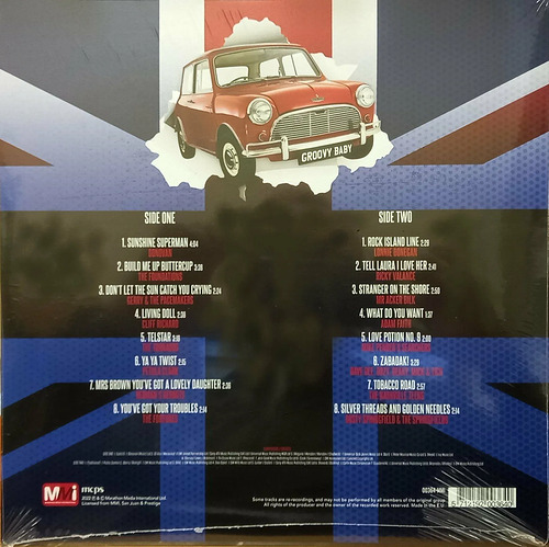 Various Artists The British Invasion: 16 Groovy Hits Of The 60's