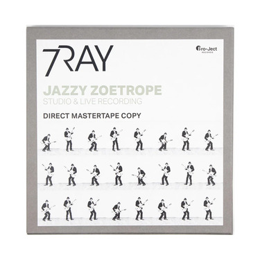 7RAY feat. Triple Ace Jazzy Zoetrope: Studio & Live Recording Mastertape Studio Quality Reel To Reel Tape (2 Reels)