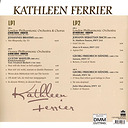 Kathleen Ferrier Historical Recordings 1947-1952 (2 LP)