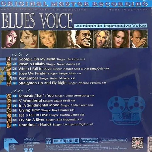 Various Artists Blues Voice: Audiophile Impressive Voice