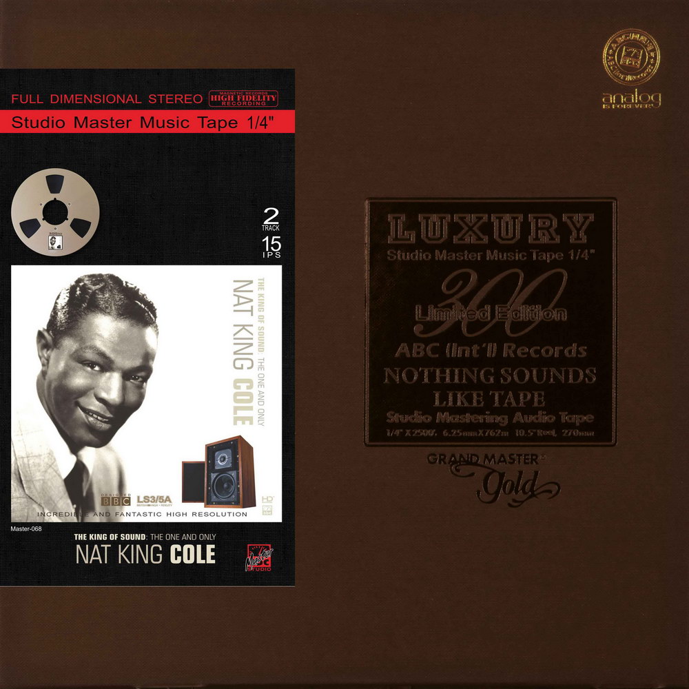 Nat King Cole The King of Sound: The One And Only Mastertape Studio Quality Reel To Reel Tape (1 Reel)