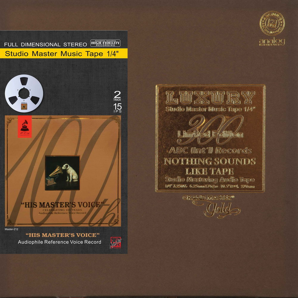 Various Artists His Master's Voice - Voice Mastertape Studio Quality Reel To Reel Tape (1 Reel)