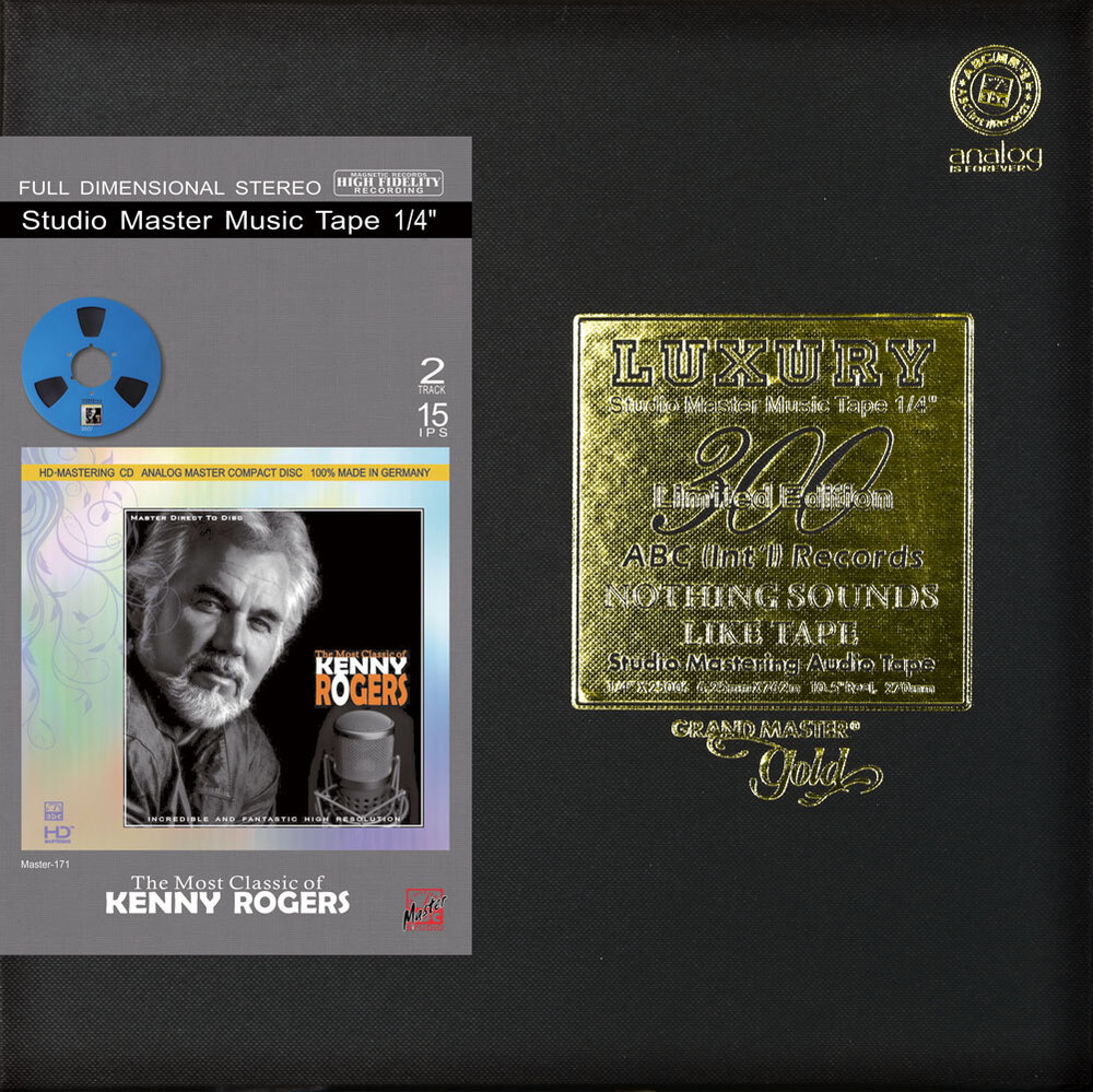 Kenny Rodgers The Most Classic Of Kenny Rodgers Mastertape Studio Quality Reel To Reel Tape (1 Reel)