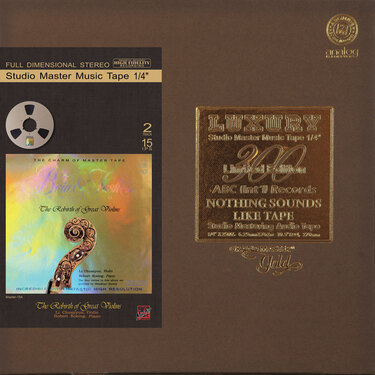 Li Chuan Yun & Robert Kenny The Rebirth of Great Violins Mastertape Studio Quality Reel To Reel Tape (1 Reel)