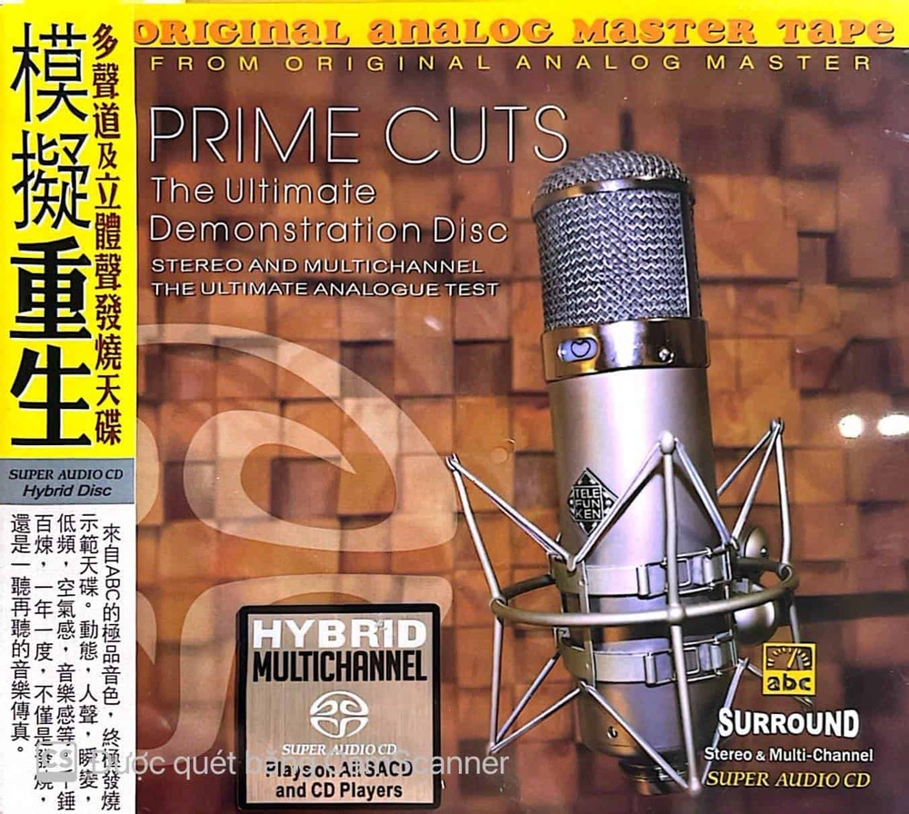 Various Artists Prime Cut The Ultimate Demonstration Disc Hybrid Stereo SACD