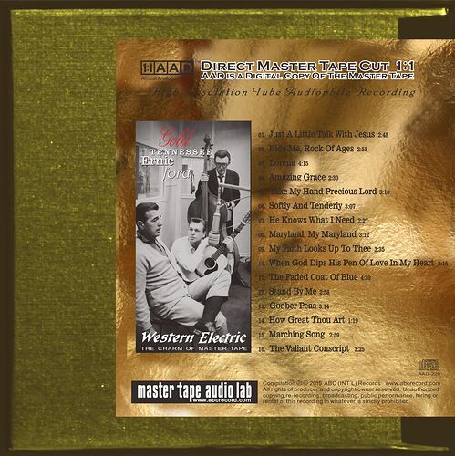 Tennessee Ernie Ford Gold AAD CD