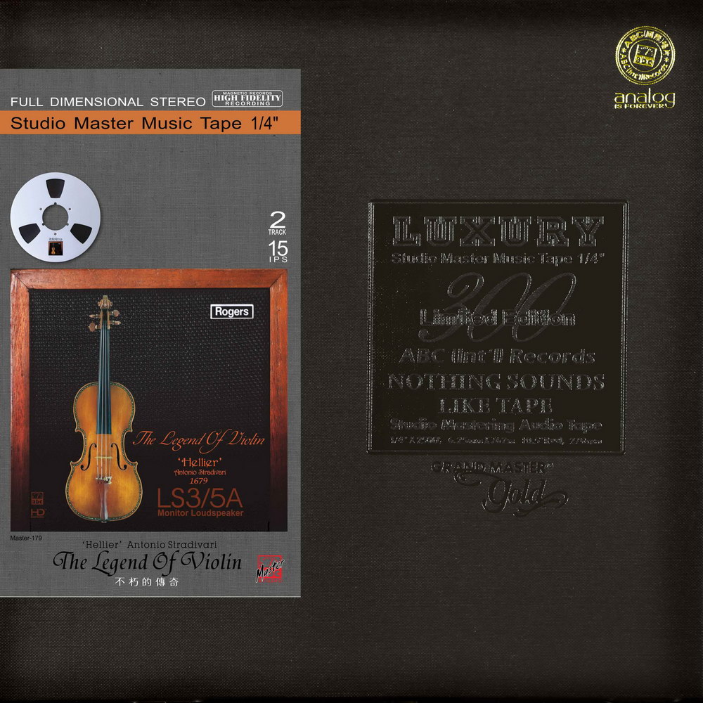 Various Artists The Legend of Violin Mastertape Studio Quality Reel To Reel Tape (1 Reel)