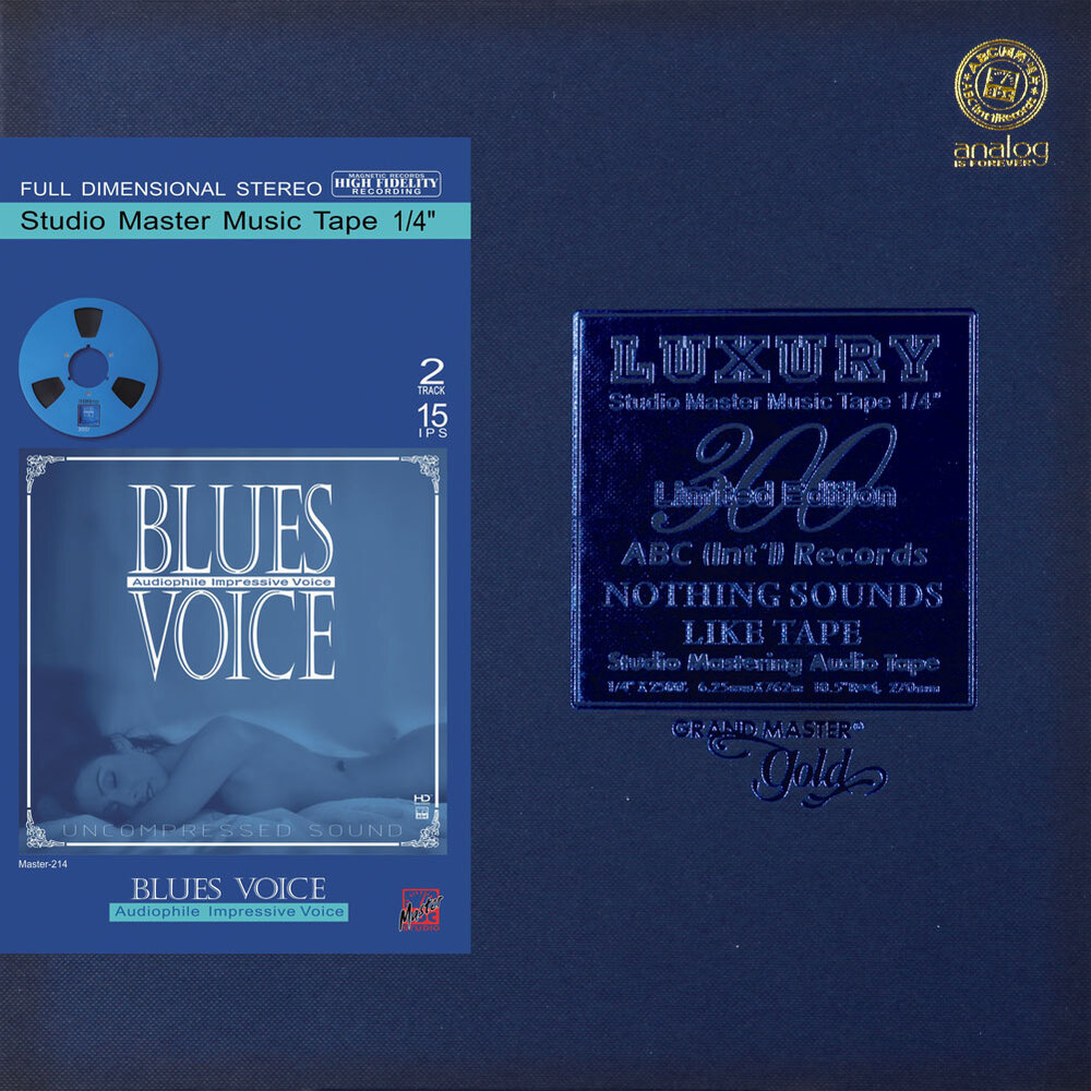 Various Artists Blues Voice: Audiophile Impressive Voice Mastertape Studio Quality Reel To Reel Tape (1 Reel)