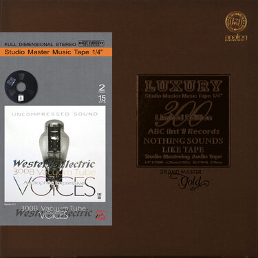 Various Artists Western Electric 300B Vacuum Tube: Audiophile lmpressive Voices Mastertape Studio Quality Reel To Reel Tape (1 Reel)