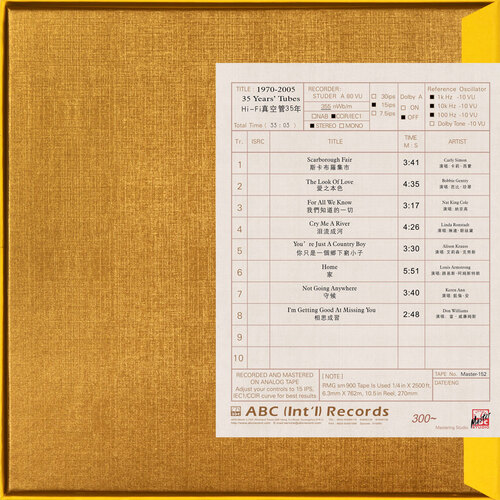 Various Artists 1970-2005: 35 Years’ Tubes Audiophile Recordings Mastertape Studio Quality Reel To Reel Tape (1 Reel)