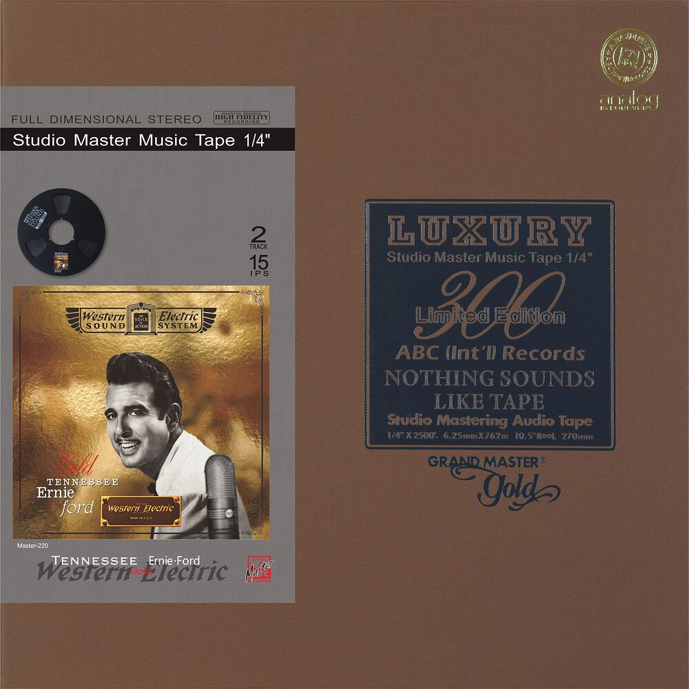 Tennessee Ernie Ford Gold Mastertape Studio Quality Reel To Reel Tape (1 Reel)