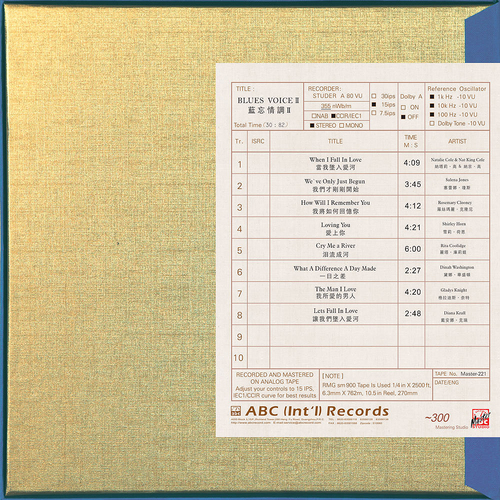 Various Artists Blues Voice II: Audiophile Impressive Voice Mastertape Studio Quality Reel To Reel Tape (1 Reel)