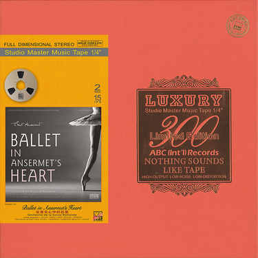 Ernest Ansermet Ballet in Ansermet’s Heart Mastertape Studio Quality Reel To Reel Tape (1 Reel)