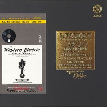 Various Artists Western Electric Sound Classics: Audiophile Reference Classical Record Mastertape Studio Quality Reel To Reel Tape (1 Reel)