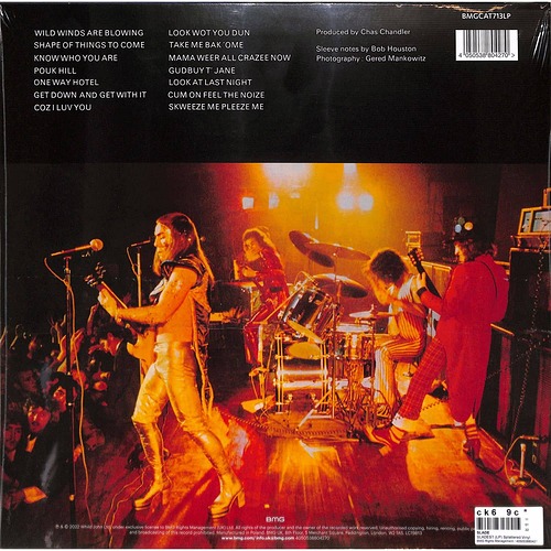 Slade Sladest (Coloured Transparent Blue, Black & White Splatter Vinyl)