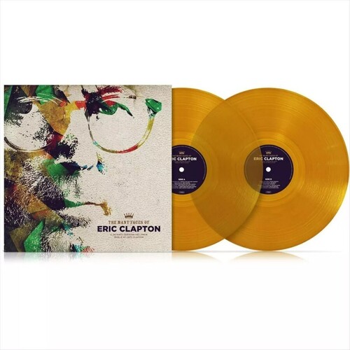 Various Artists The Many Faces Of Eric Clapton Orange Vinyl (2 LP)