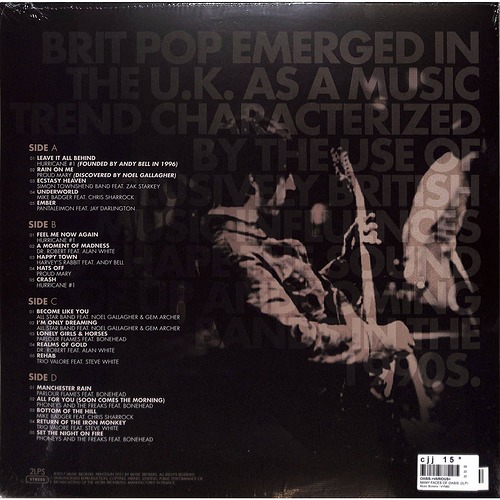 Various Artists The Many Faces Of Oasis Transparent Vinyl (2 LP)