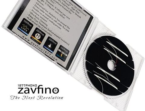 Zavfino-1877 Phono LITZ-76Ag-0.6 Tonearm Rewire