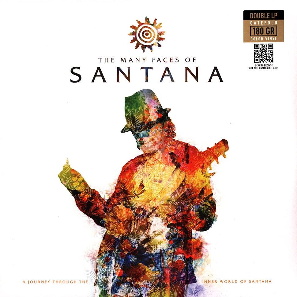 Various Artists The Many Faces Of Santana Yellow & Red Transparent Vinyl (2 LP)