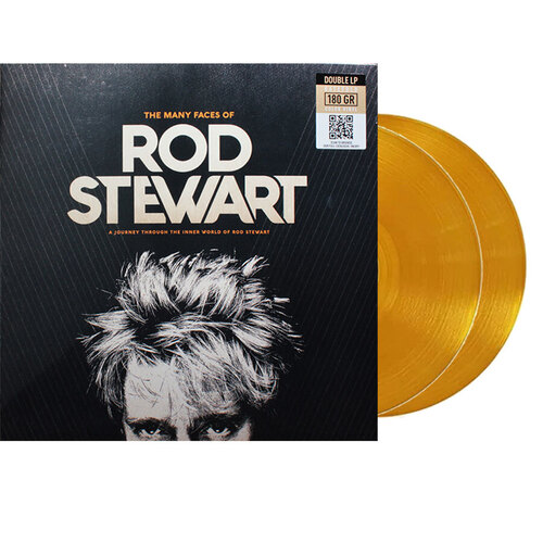 Various Artists The Many Faces Of Rod Stewart Orange Transparent Vinyl (2 LP)