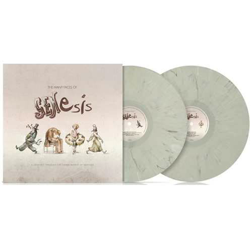 Various Artists The Many Faces Of Genesis Coloured Grey Marble Vinyl (2 LP)