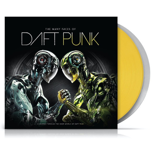 Various Artists The Many Faces Of Daft Punk Coloured Yellow & White Transparent Vinyl (2 LP)