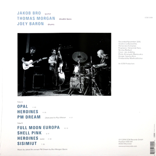 Jakob Bro, Thomas Morgan, Joey Baron Streams