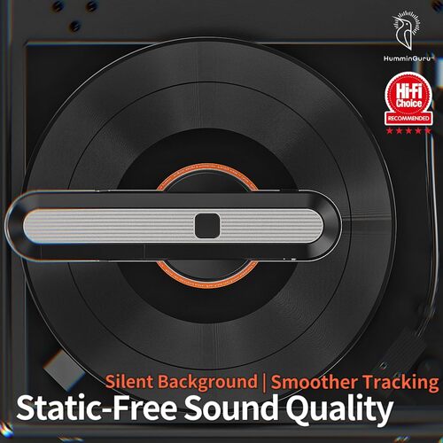 HumminGuru Orbit Vinyl Record Static Remover