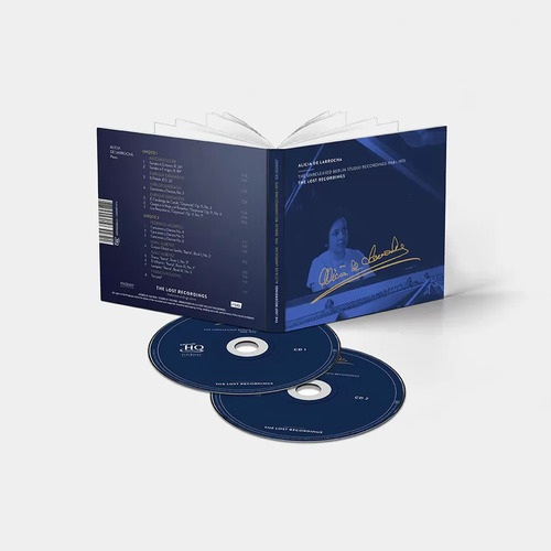 Alicia de Larrocha The Unreleased Berlin Studio Recordings 1968-1970 (2 UHQCD)