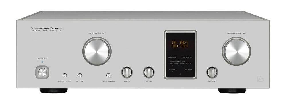 Luxman C-10X Silver