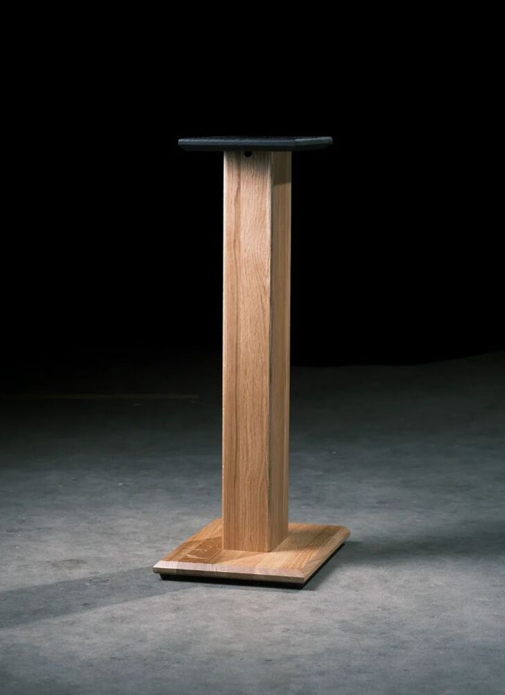 Buchardt Audio Buchardt Stands - Solid Wood Black/Oak/Oak