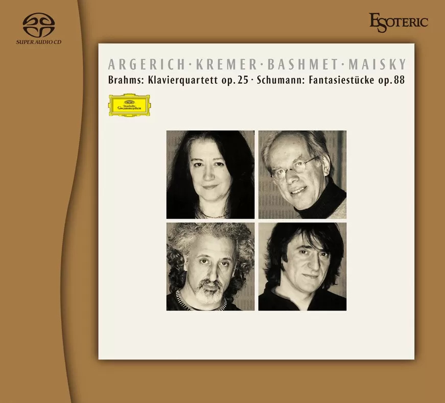 Argerich, Kremer, Bashmet, Maisky Brahms Piano Quartet No.1 Hybrid Stereo SACD