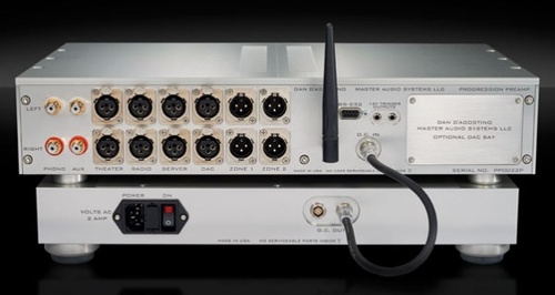 Dan D'Agostino Progression Preamplifier with DAC Silver