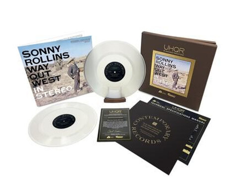 Sonny Rollins Way Out West UHQR Clarity Vinyl 45RPM Box Set (2 LP)