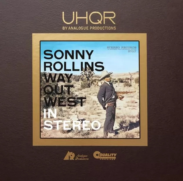 Sonny Rollins Way Out West UHQR Clarity Vinyl 45RPM Box Set (2 LP)
