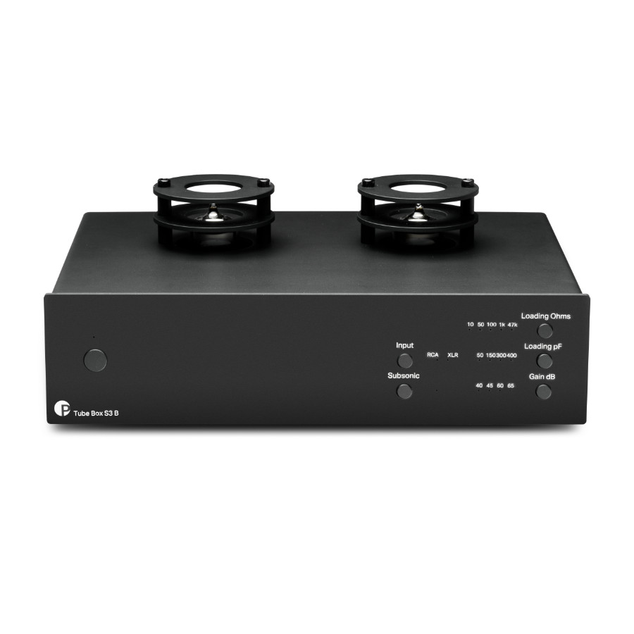 Pro-Ject Audio Tube Box S3 B Black