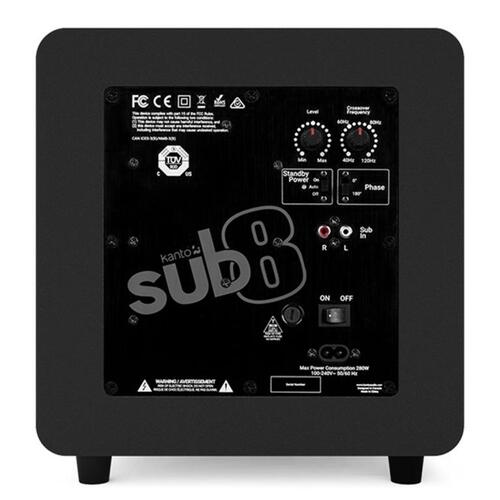 Kanto Audio SUB8 Black