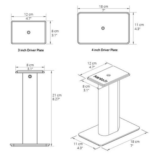 Kanto Audio SP9 White