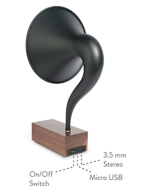 Gramovox Bluetooth Gramophone 2.0