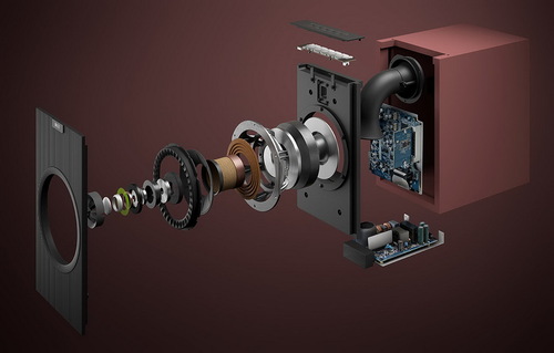 KEF Coda W Vintage Burgundy