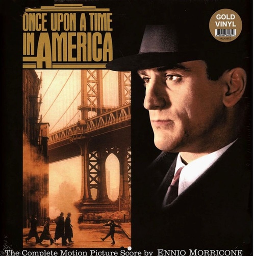 OST Once Upon A Time In America by Ennio Morricone Coloured Gold Vinyl