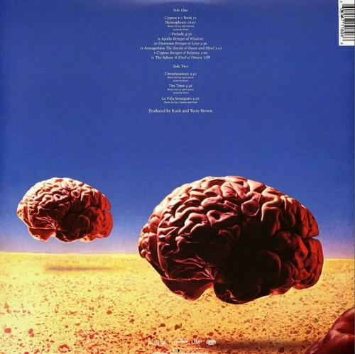 Rush Hemispheres (Direct Metal Master)