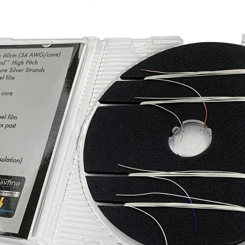 Zavfino-1877 Phono Litz-76Ag Pure Silver Tonearm Rewire