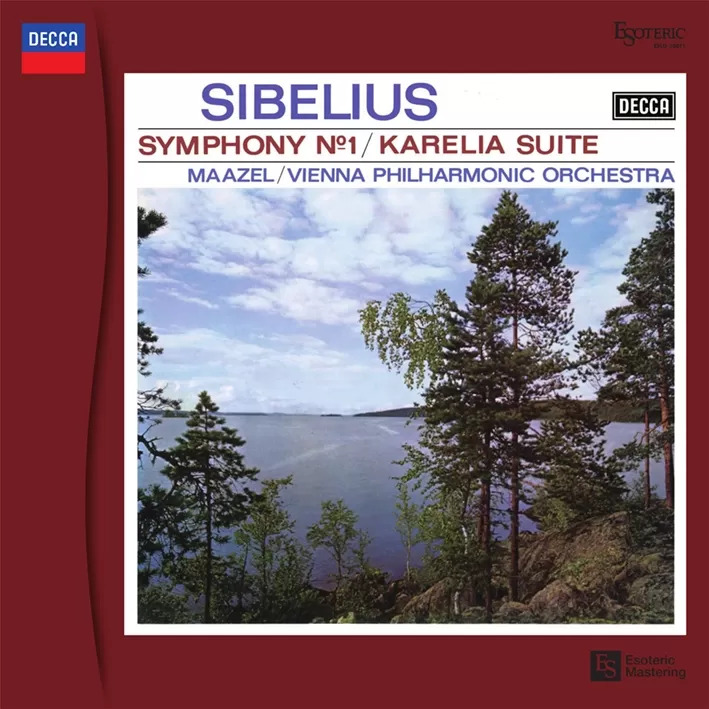 Lorin Maazel & Vienna Philharmonic Orchestra Sibelius Symphony No.1 & Karelia Suite Japanese