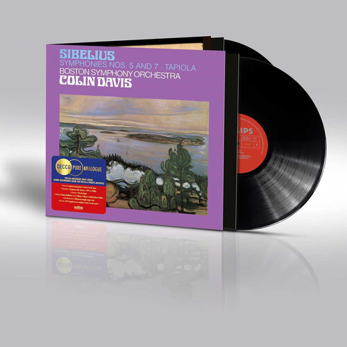 Colin Davis & Boston Symphony Orchestra Sibelius Symphonies Nos.5 & 7 (Decca Pure Analogue Series) (2 LP)