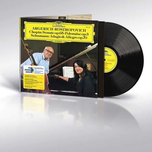Martha Argerich & Mstislav Rostropovich Chopin: Sonate, Polonaise & Schumann: Adagio & Allegro (The Original Source Series)