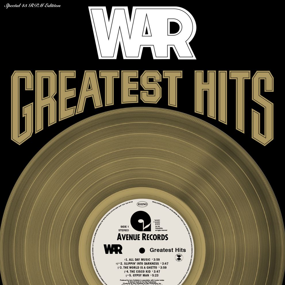 WAR Greatest Hits Hybrid Stereo SACD
